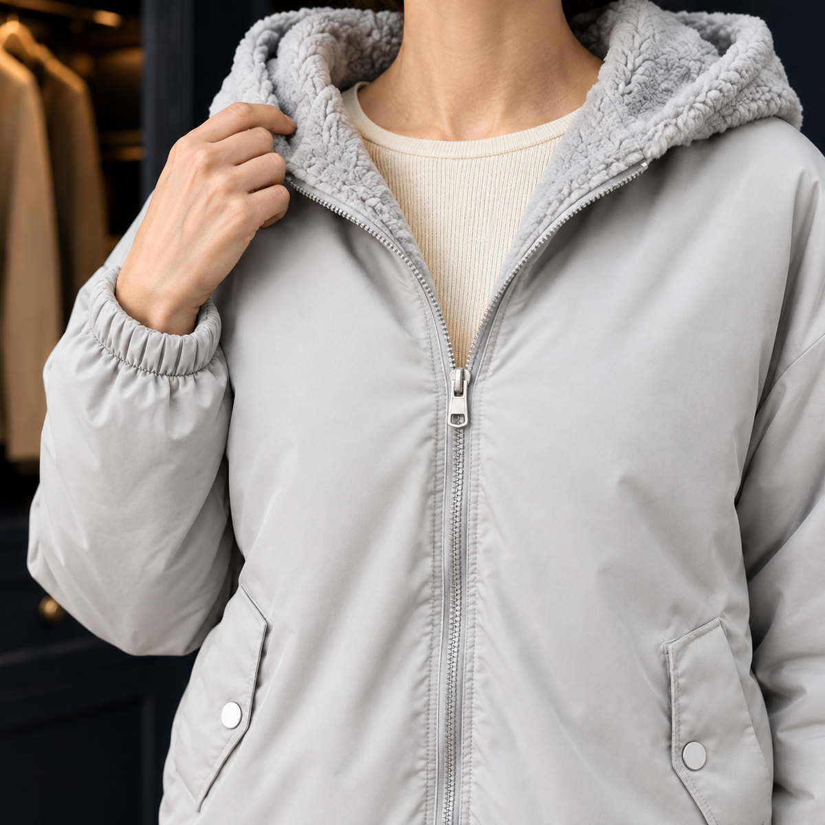 Matilda-Eve Fleece-Lined Jacket