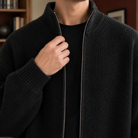 Gregory Zip Cardigan