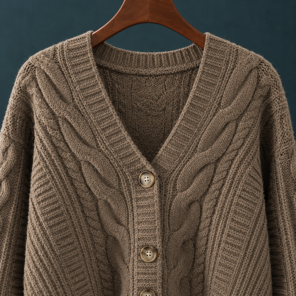 Pippa-Hope Cable Cardigan