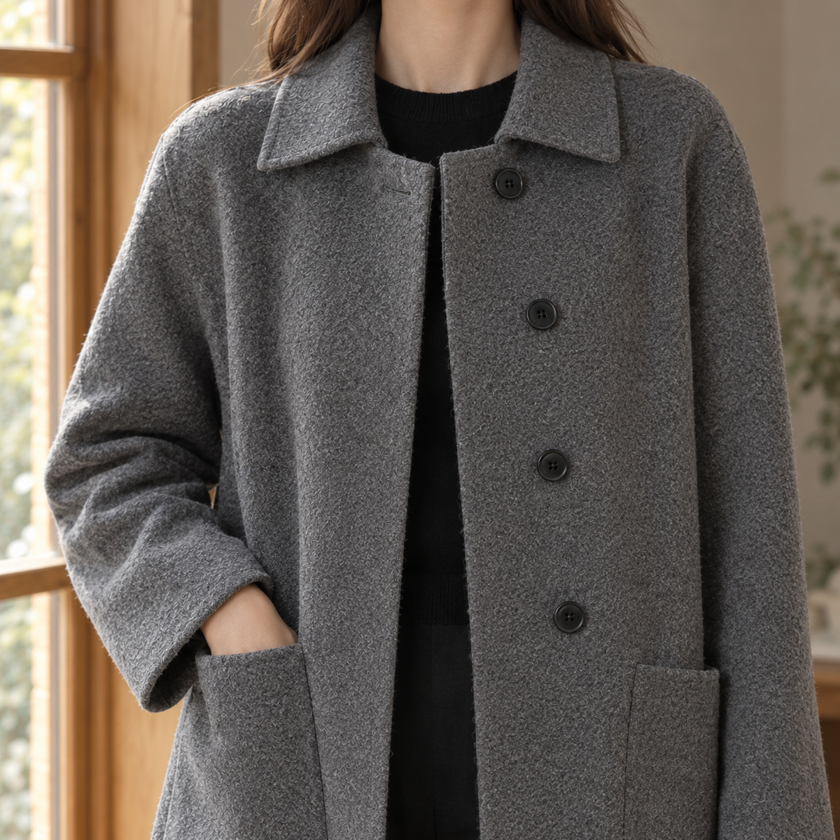 Ameline-Elise Wool Coat