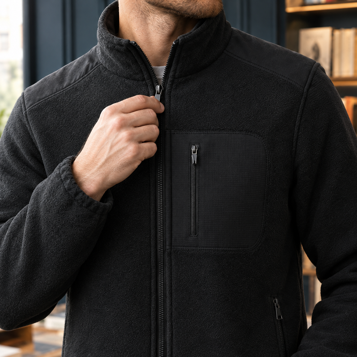 Michael Cashmere-Feel Jacket