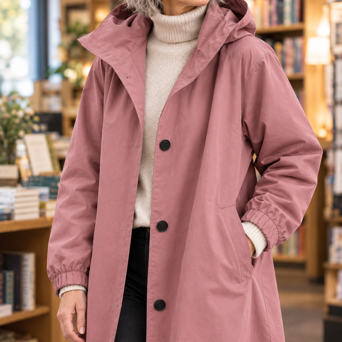 Marina-Mae Hooded Overcoat