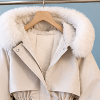 Sabina-Jade Faux Fur Trim Parka