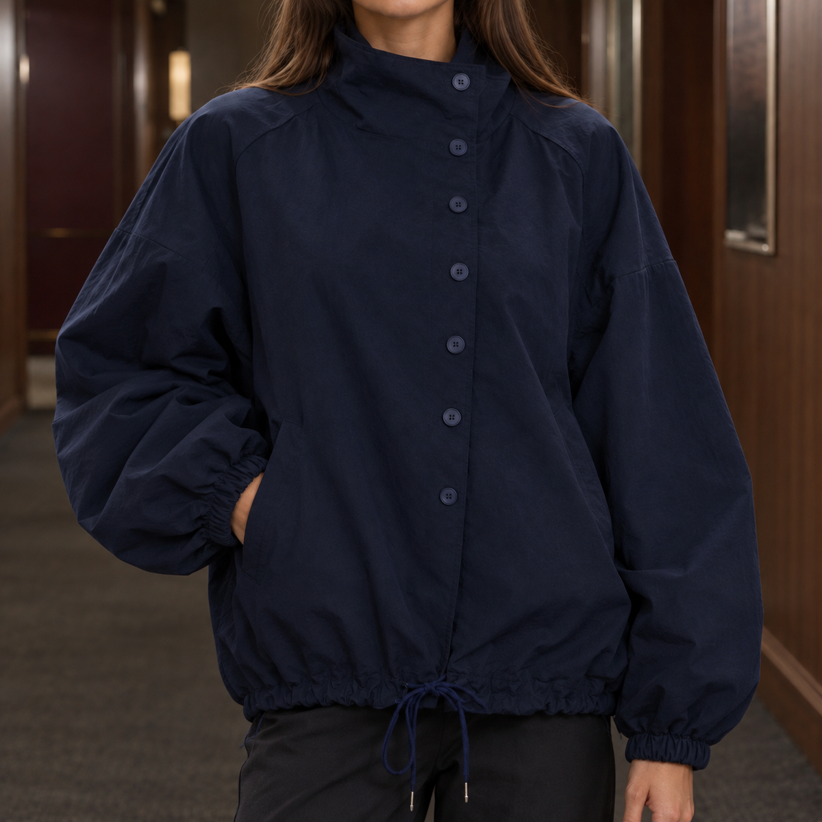 Imogen-Rae Drawstring Jacket
