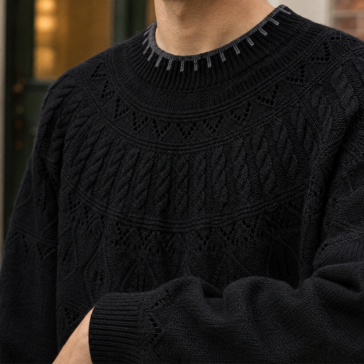 Ellis-Dean Cable Knit Sweater