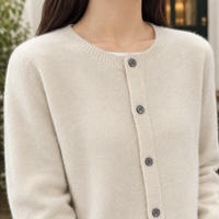Isabeau-Eve Wool Cardigan