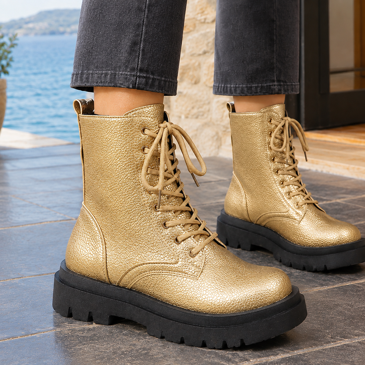 Lodovici-Vico Platform Boots