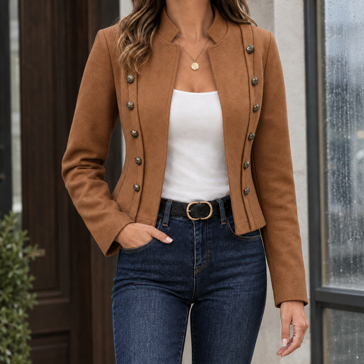 Magdalena-Elise Military Jacket