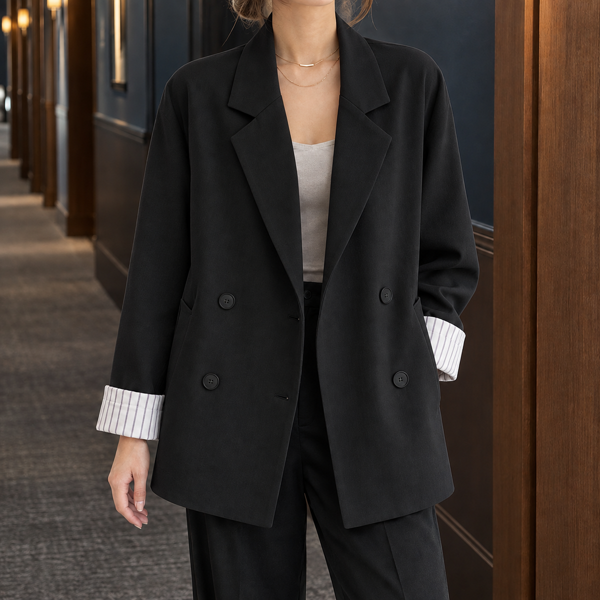 Salome-Grace Relaxed Blazer