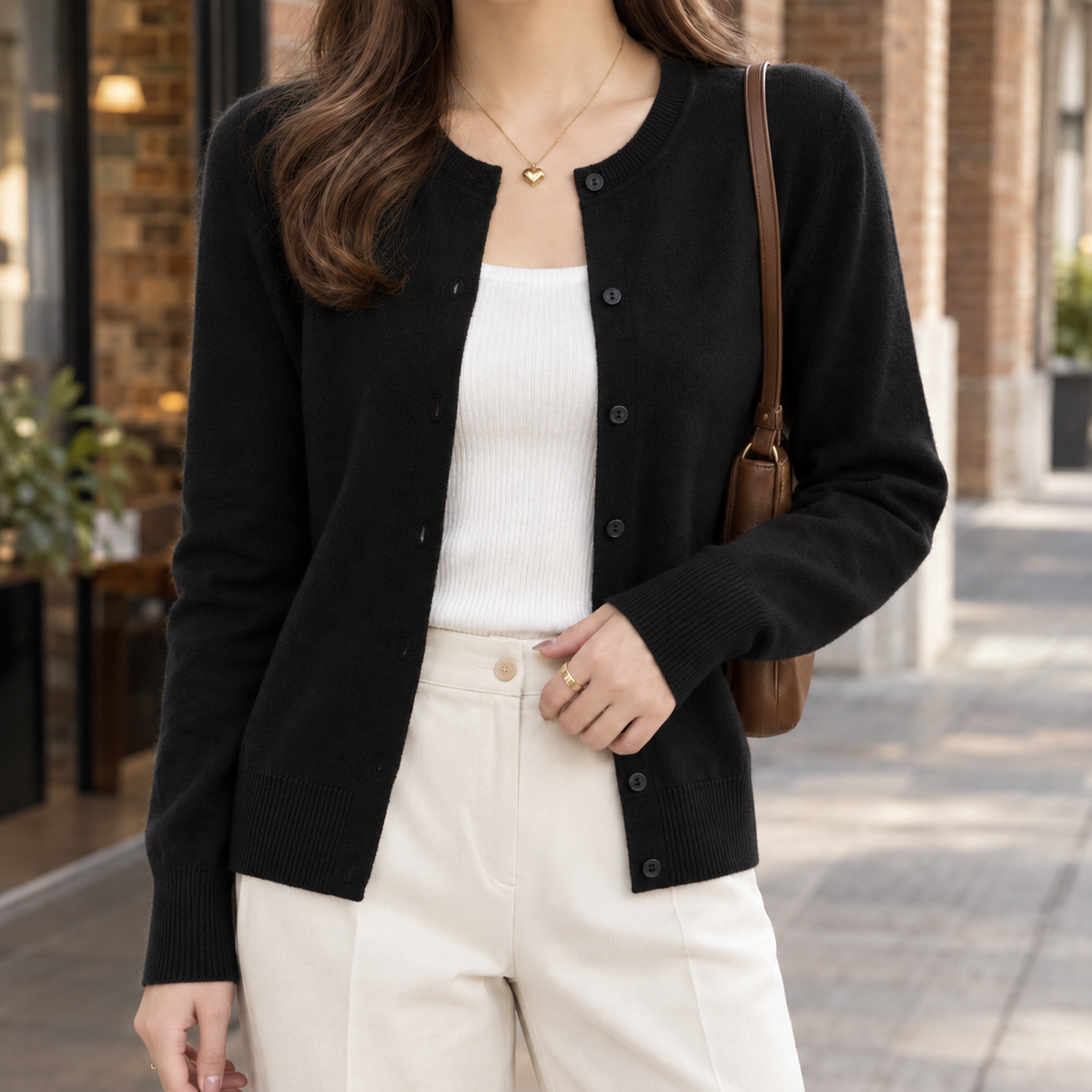 Catriona-Rae Fine Knit Cardigan
