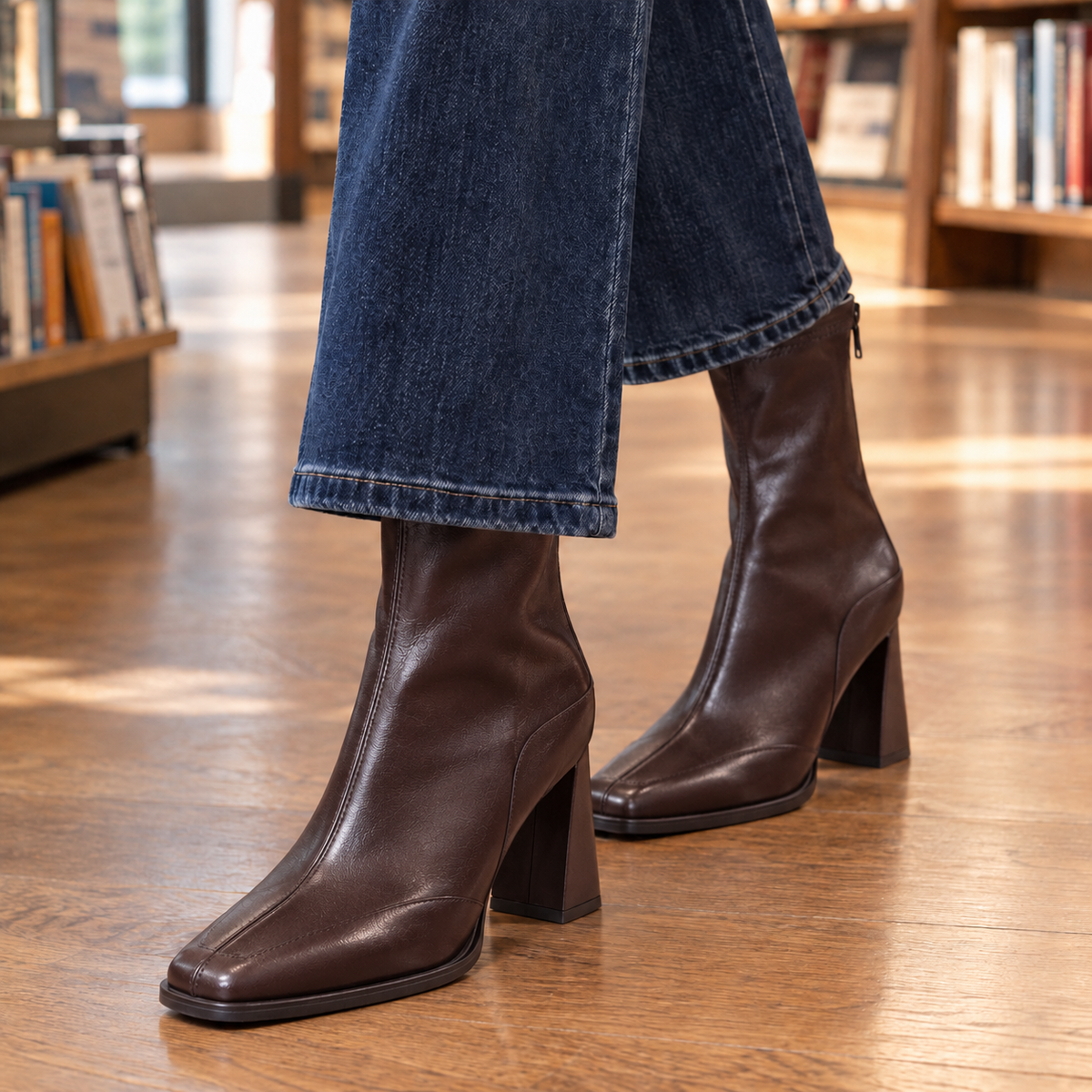 Falconi Square Toe Boots