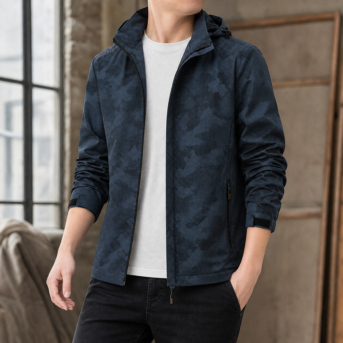 Audric-Hayes Hooded Jacket