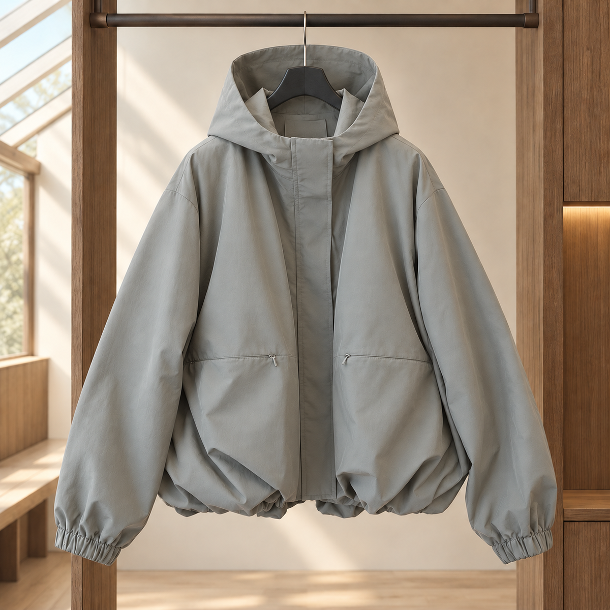 Marianne-June Balloon Hem Jacket
