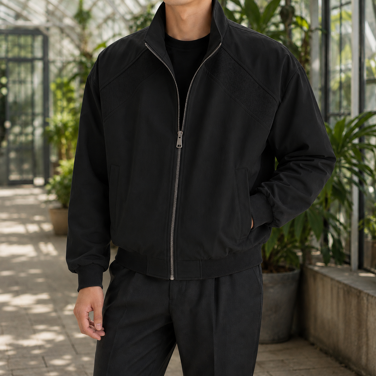 Casimir-West Stand Collar Jacket