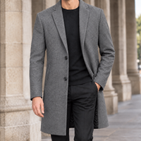 Rodolphe Single Breasted Overcoat