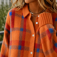 Faye Plaid Sweater