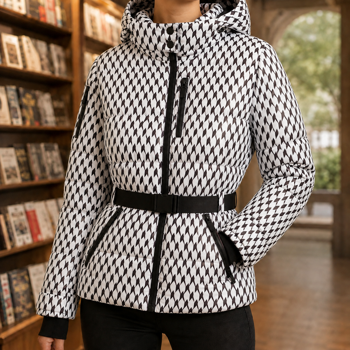 Ariadne-Rose Belted Jacket