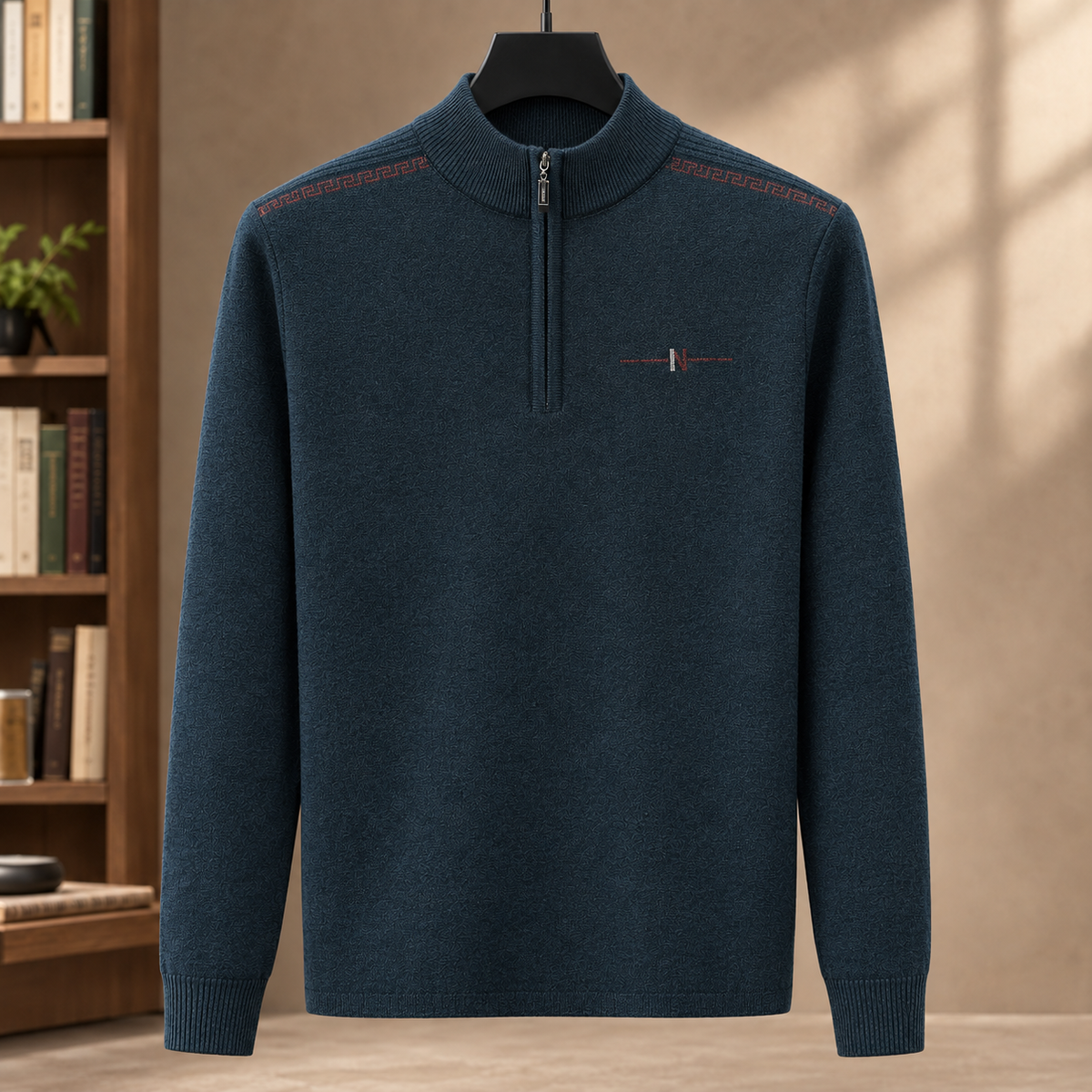 Augustus Quarter Zip Sweater
