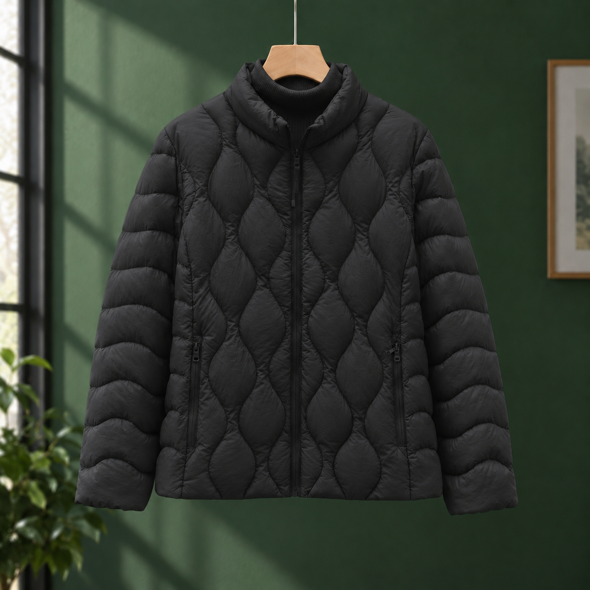Melisande-Jade Quilted Jacket