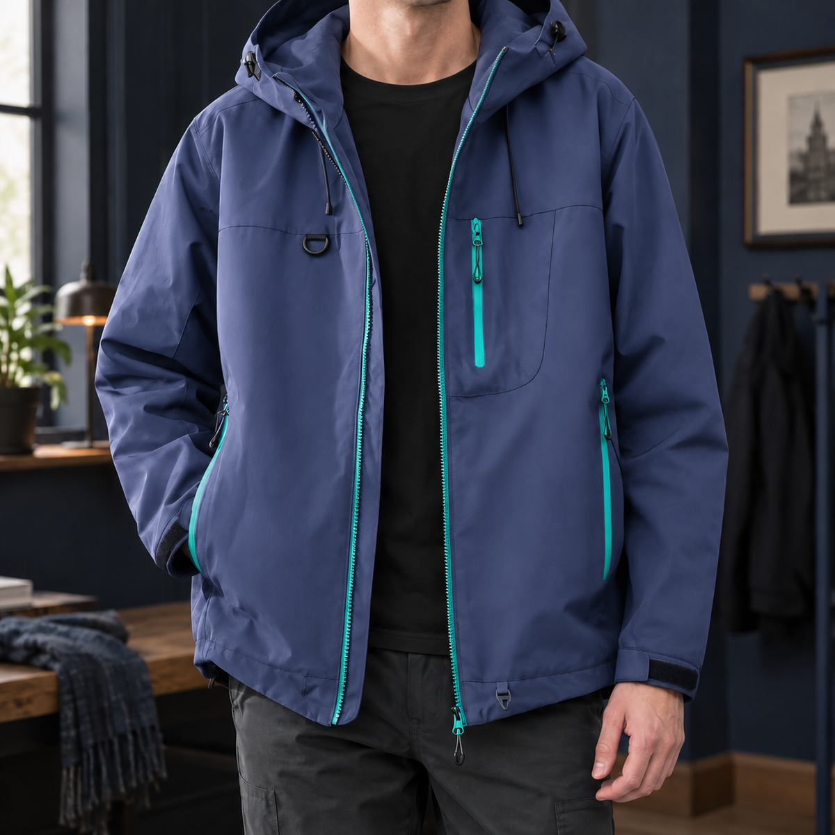 Lancelot-Rhys Hooded Jacket