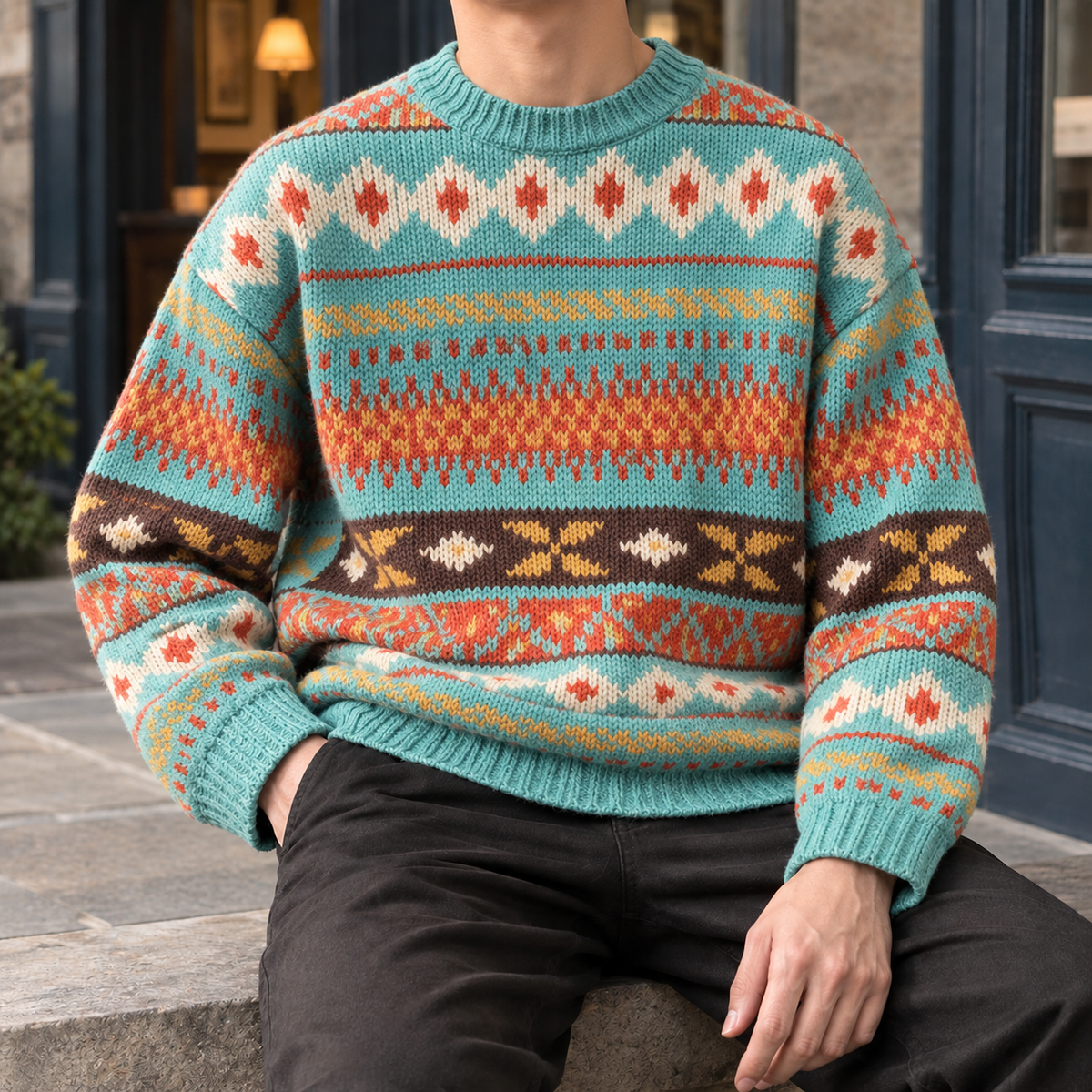 Reece Fair Isle Sweater