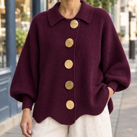 Leon-West Statement Cardigan
