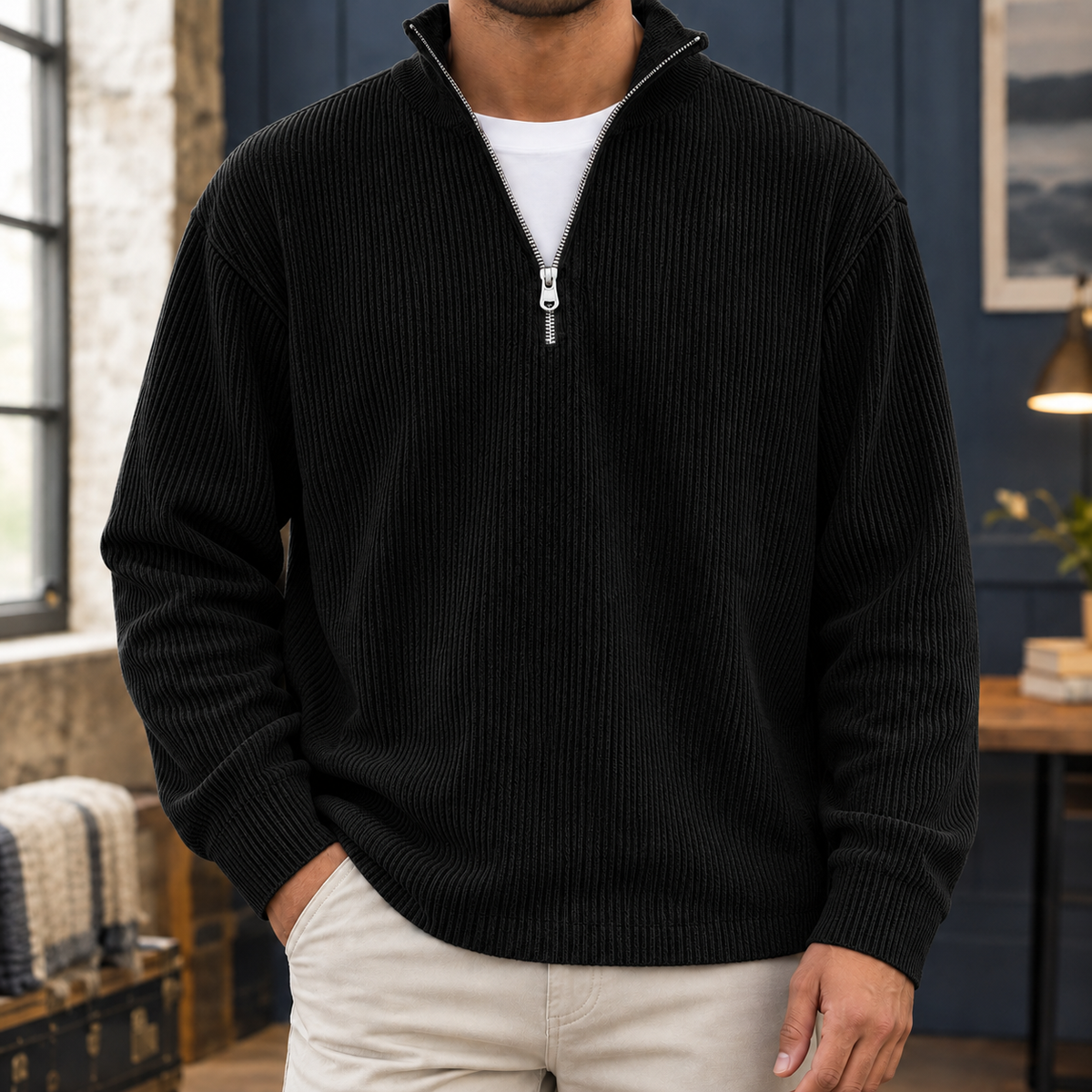 Ardan-Lane Quarter Zip Top