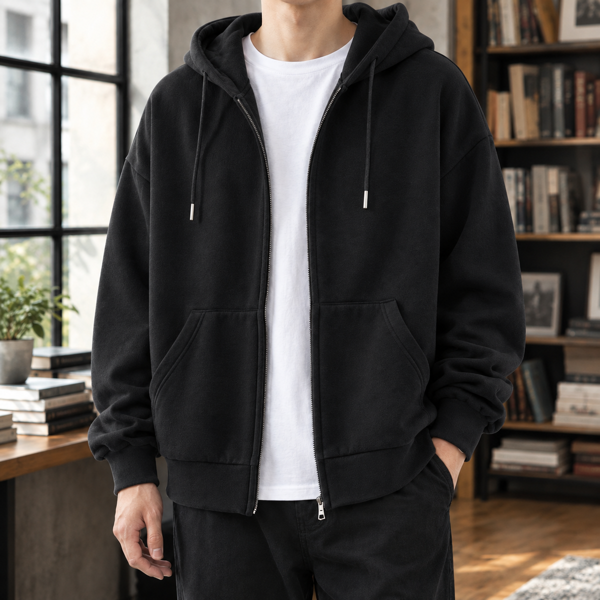 Augustin Zip-Up Hoodie