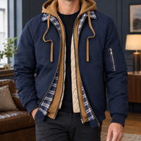 Liam Layered Bomber Jacket