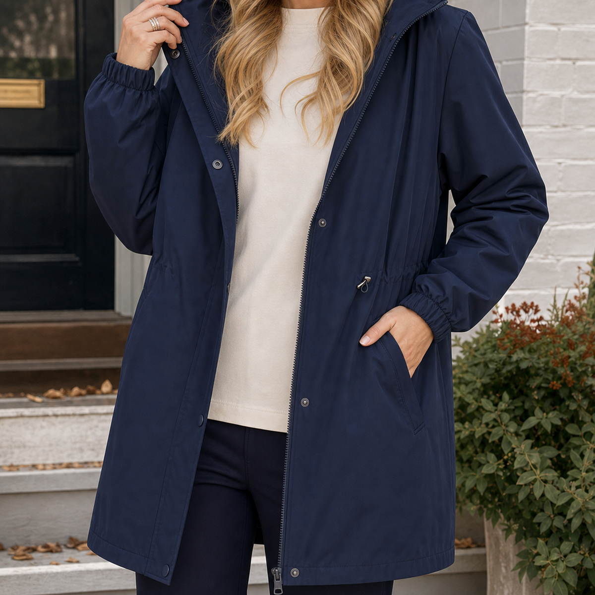 Ludovica Drawstring Jacket