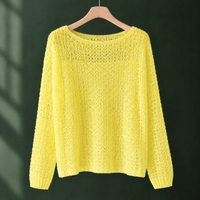 Lara-Jade Openwork Sweater