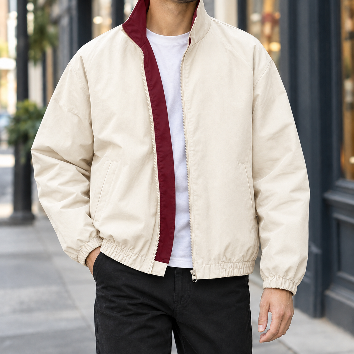 Faramond Contrast Jacket