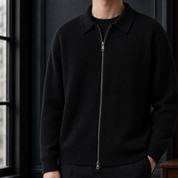 Romano Zip Cardigan