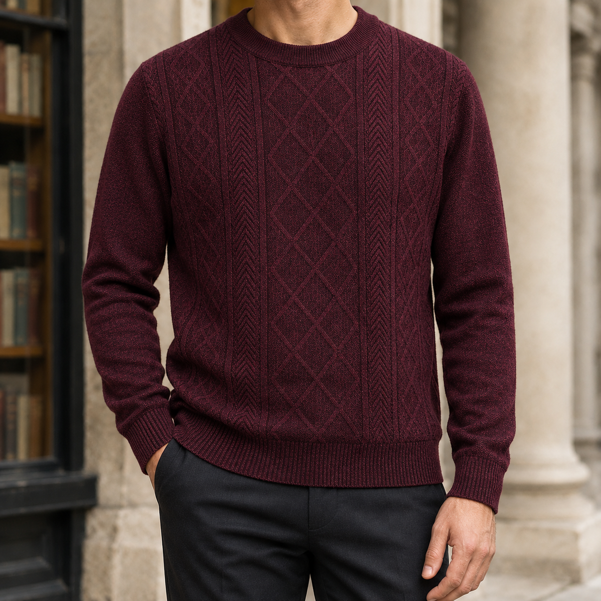 Benoit Textured Sweater