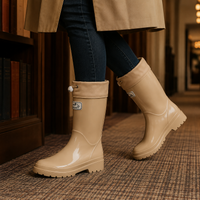 Caffaro Drawstring Rain Boots