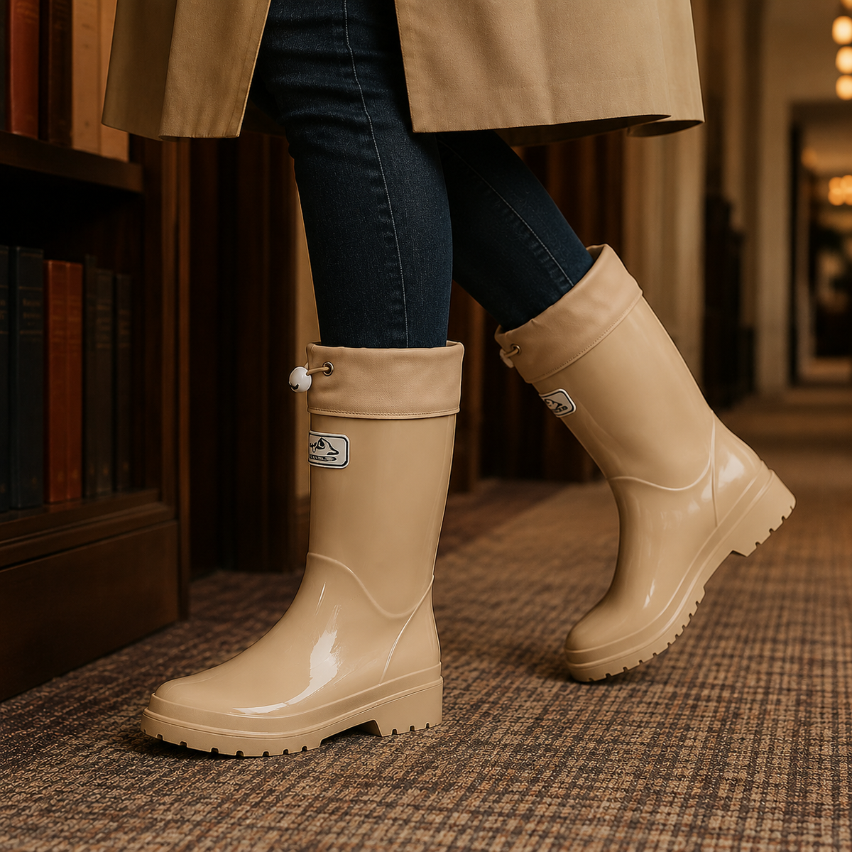Caffaro Drawstring Rain Boots