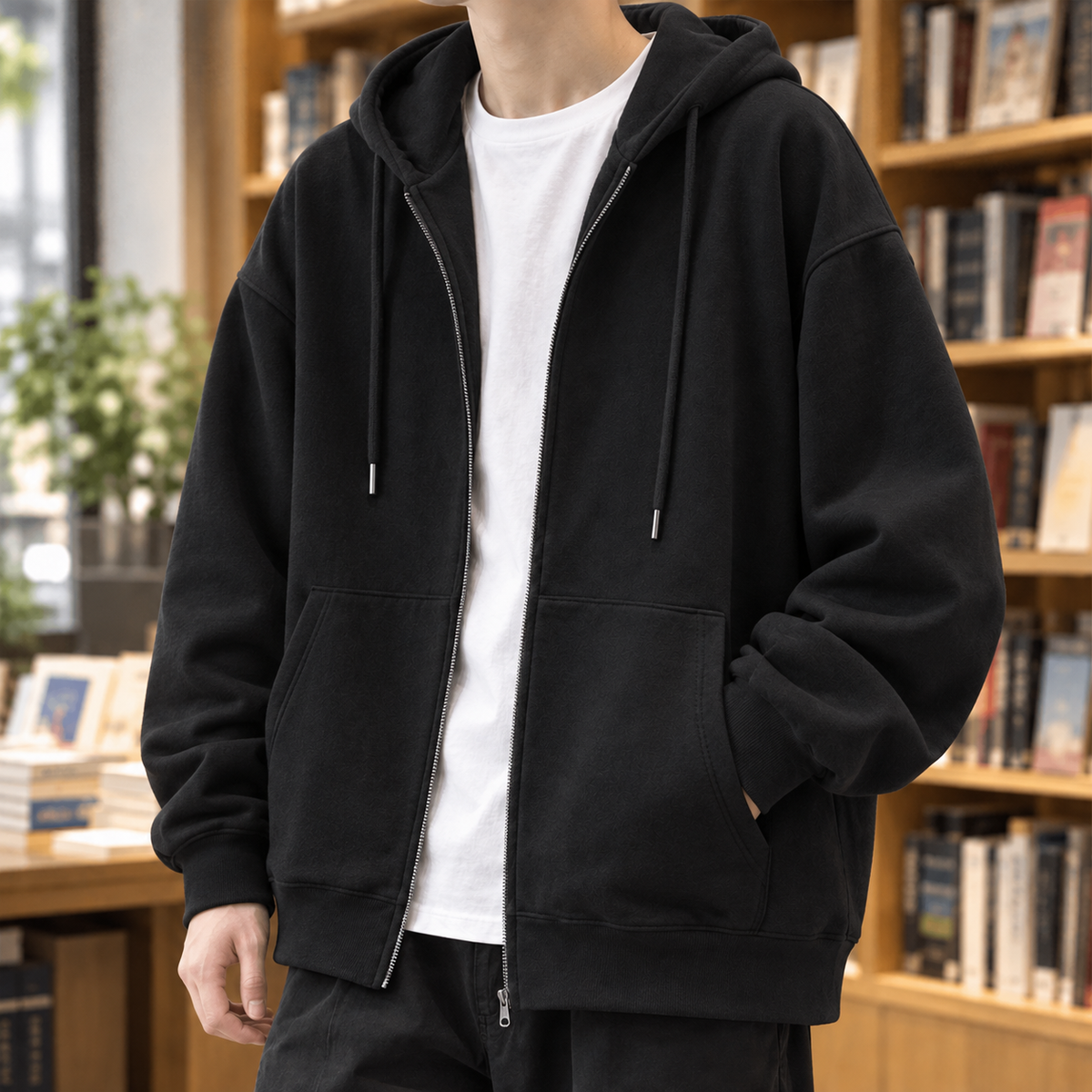 Percival-Jude Zip Hoodie