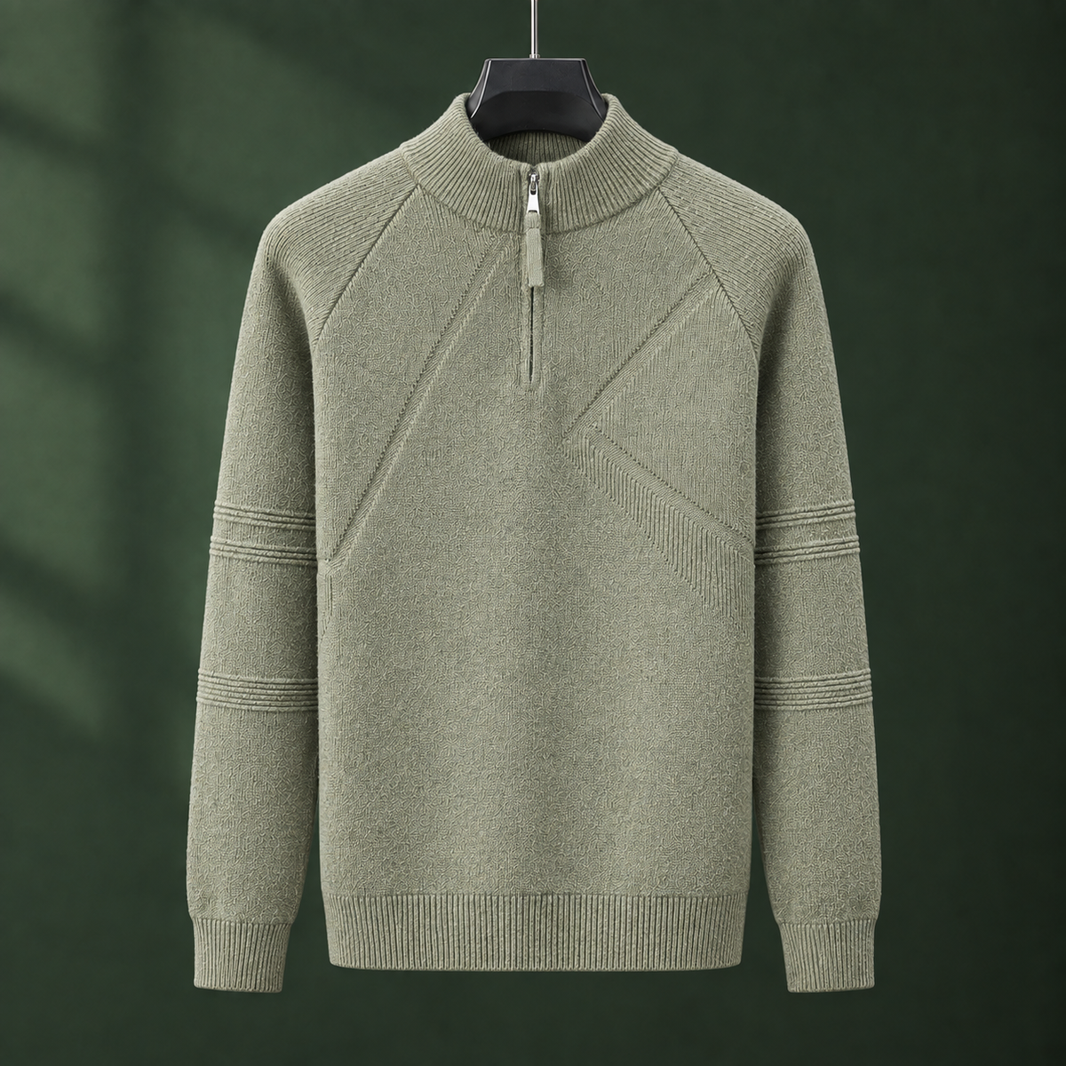Alfred Half Zip Sweater