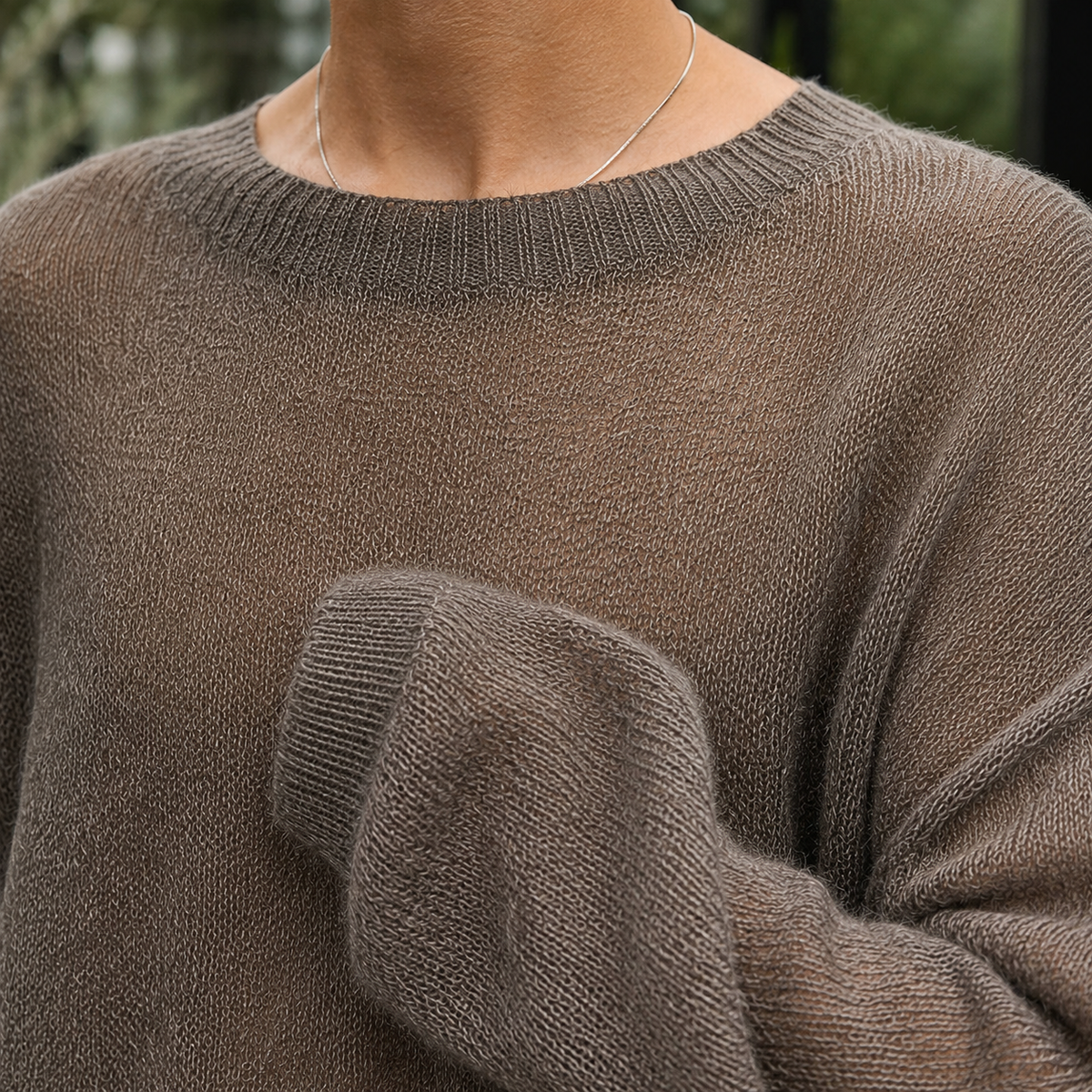 Orion Cashmere-Feel Sweater