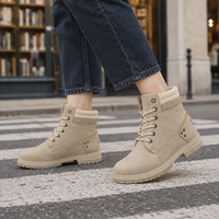 Vinci-Capri Lace-Up Boots