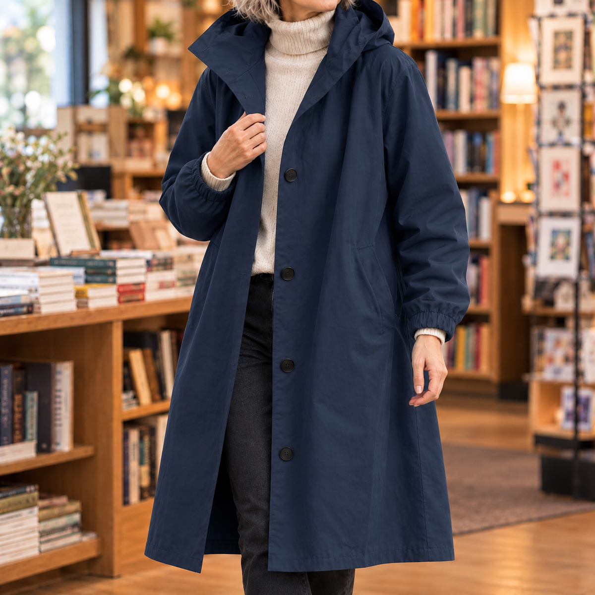 Marina-Mae Hooded Overcoat