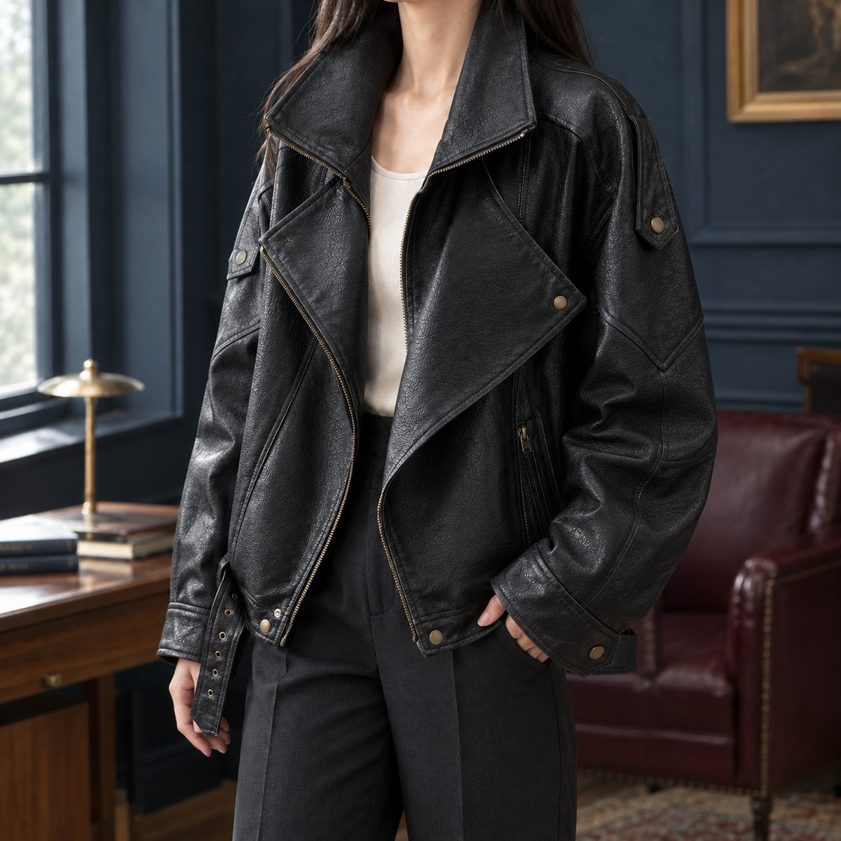 Sienna-Elise Moto Jacket
