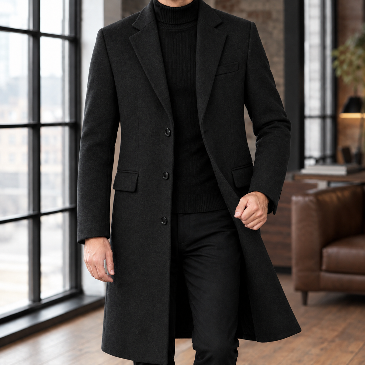 Andreas Wool Overcoat