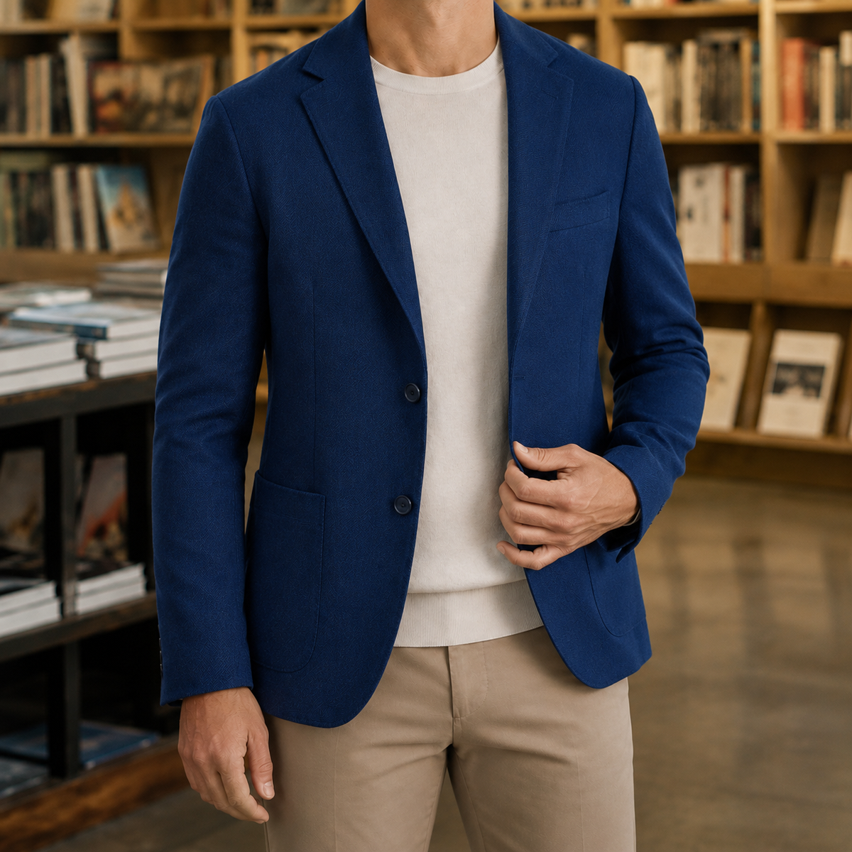 Victor Patch Pocket Blazer