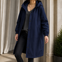 Zelda-Elise Hooded Overcoat