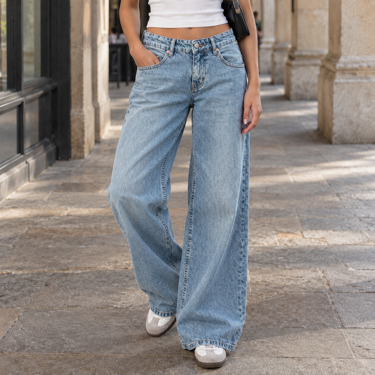 Edith-Louise Wide Leg Jeans