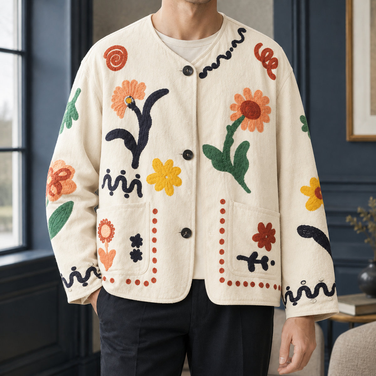 Florian-Wren Embroidered Jacket