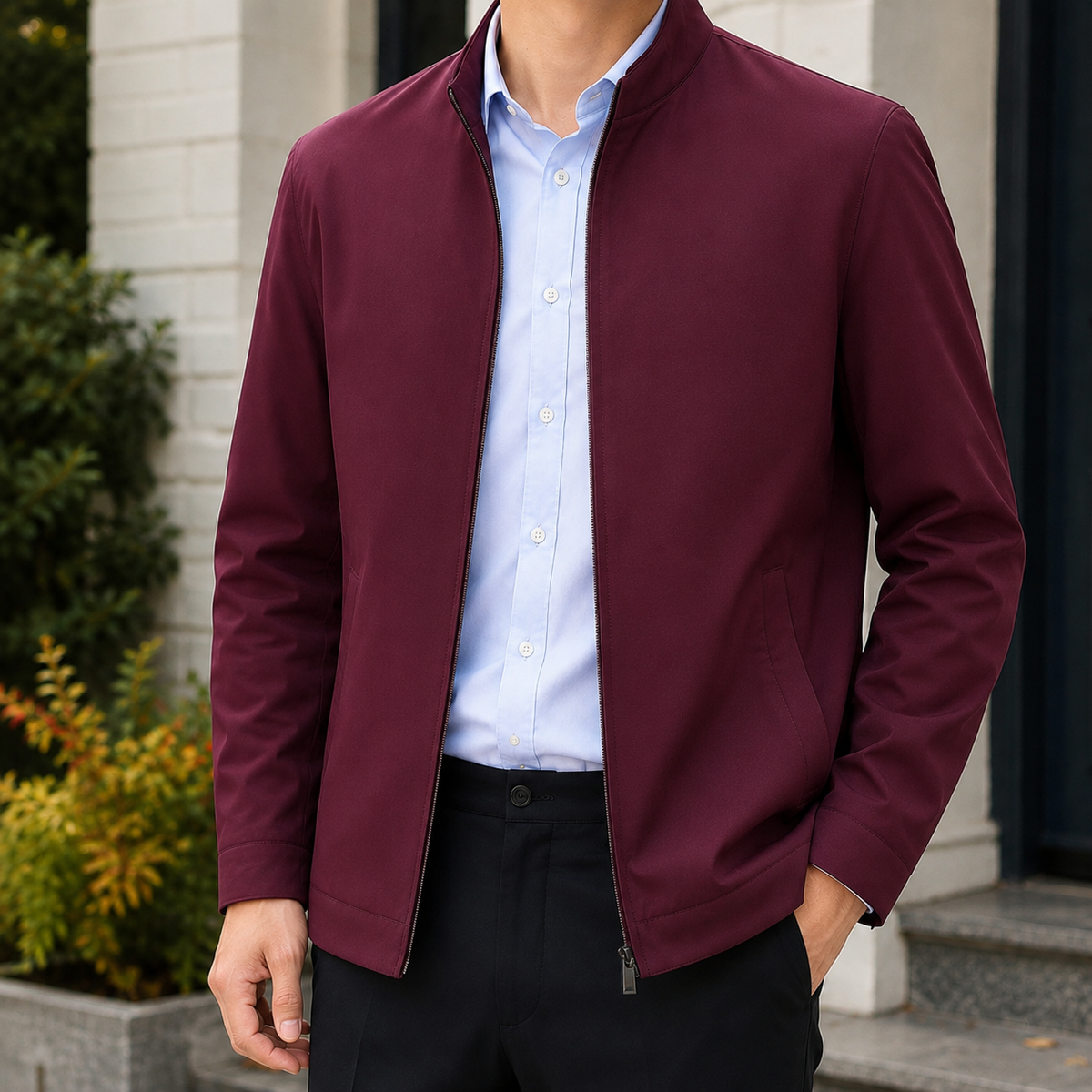 Aldous Silk Jacket