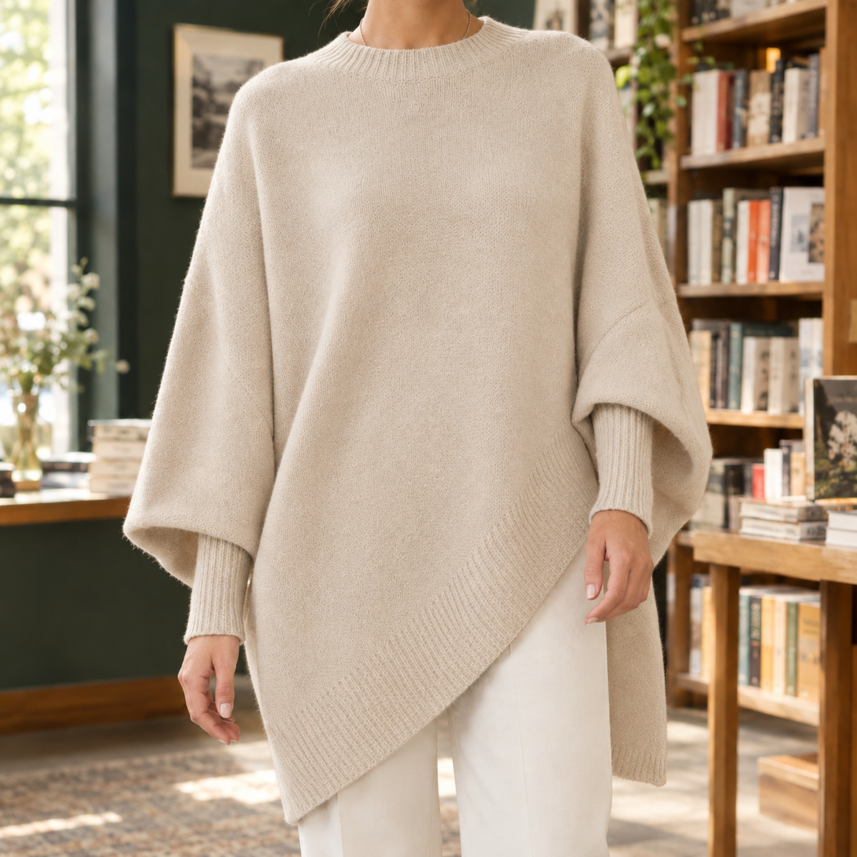 Westcott Poncho Sweater