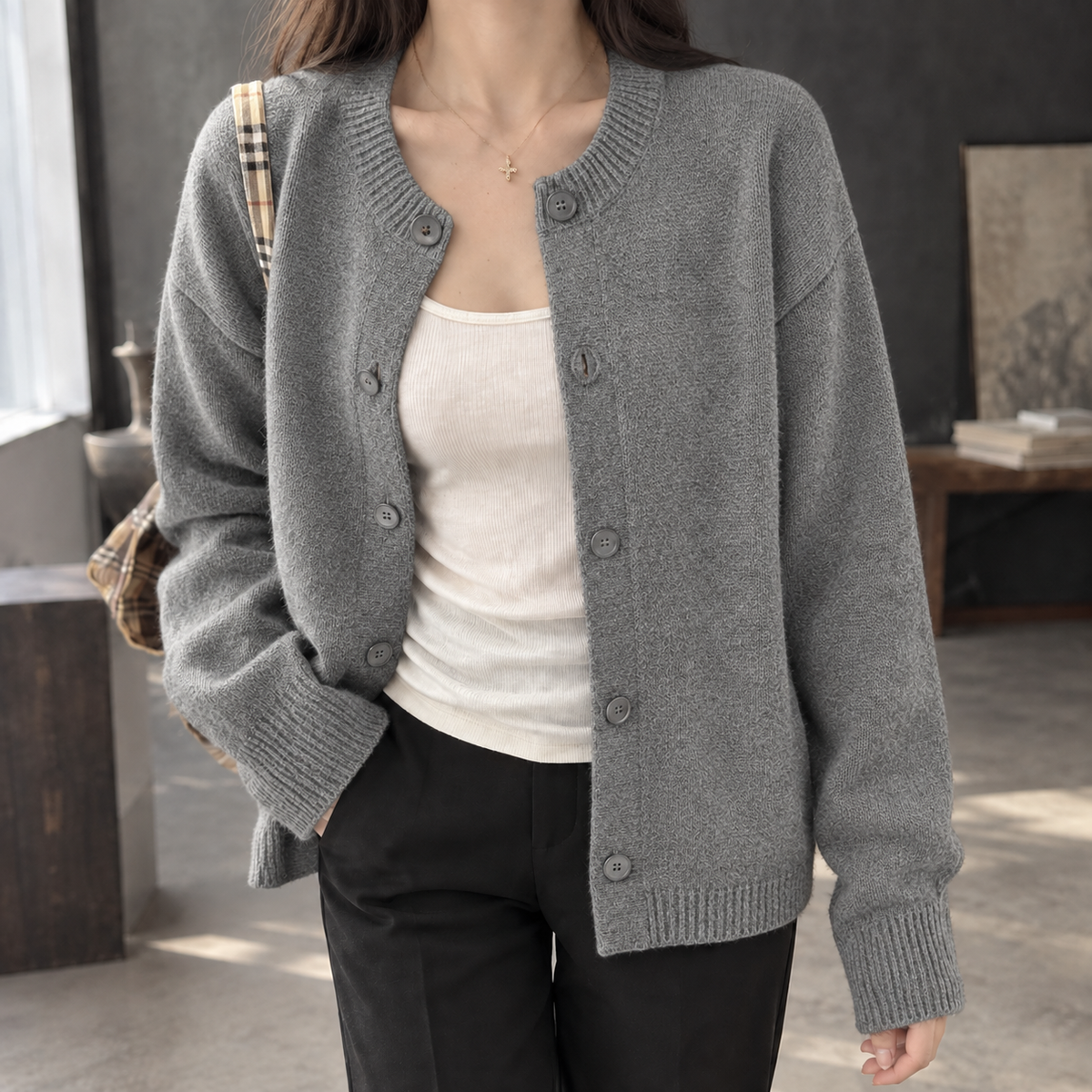 Alma Relaxed Cardigan